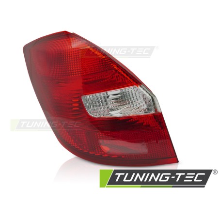 Feu arrière rouge blanc côté gauche TYC pour SKODA FABIA 07-14 Feu arrière rouge blanc côté gauche TYC pour SKODA FABIA 07-14