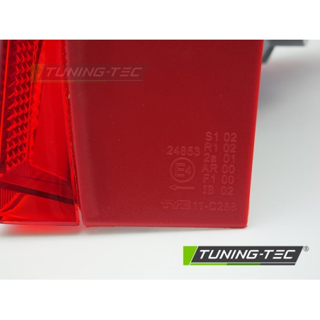 Feu arrière rouge blanc côté gauche TYC pour SKODA FABIA 07-14 Feu arrière rouge blanc côté gauche TYC pour SKODA FABIA 07-14