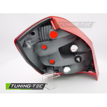 Feu arrière rouge blanc côté droit TYC pour SKODA FABIA 07-14 Feu arrière rouge blanc côté droit TYC pour SKODA FABIA 07-14