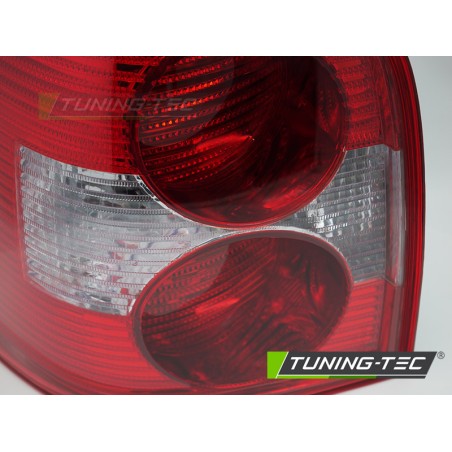 Feu arrière rouge blanc côté gauche TYC compatible VW Passat 3BG 00-05 Variant Feu arrière rouge blanc côté gauche TYC compatible VW Passat 3BG 00-05 Variant