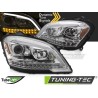 Phares tube light chrome séquentiel pour Mercedes W164 ML M-Klasa 09-11 Phares tube light chrome séquentiel pour Mercedes W164 ML M-Klasa 09-11