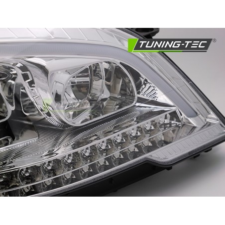 Phares tube light chrome séquentiel pour Mercedes W164 ML M-Klasa 09-11