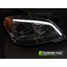 Phares tube light chrome séquentiel pour Mercedes W164 ML M-Klasa 09-11 Phares tube light chrome séquentiel pour Mercedes W164 ML M-Klasa 09-11