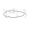NORDRIVE SILENZIO CX BLACK ALU Barre de toit / 104 cm - N15227 NORDRIVE SILENZIO CX BLACK ALU Barre de toit / 104 cm - N15227