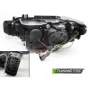 Phares Angel Eyes jaunes LED DRL chrome pour BMW F30/F31 11-15 Phares Angel Eyes jaunes LED DRL chrome pour BMW F30/F31 11-15