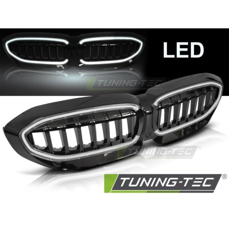 Grille noire avec LED compatible BMW G20/G21 19-22