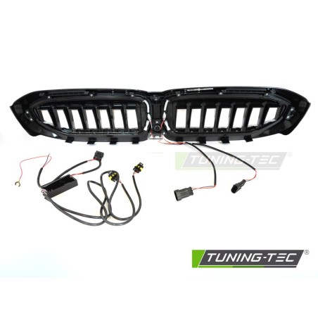 Grille noire avec LED compatible BMW G20/G21 19-22