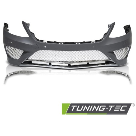 Pare-chocs avant sport chromé PDC compatible avec MERCEDES S-KLASA W222 13-17 Pare-chocs avant sport chromé PDC compatible avec MERCEDES S-KLASA W222 13-17