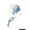Pompe à carburant sous vide TDI Diesel VW Audi 038145209Q Pompe à carburant sous vide TDI Diesel VW Audi 038145209Q
