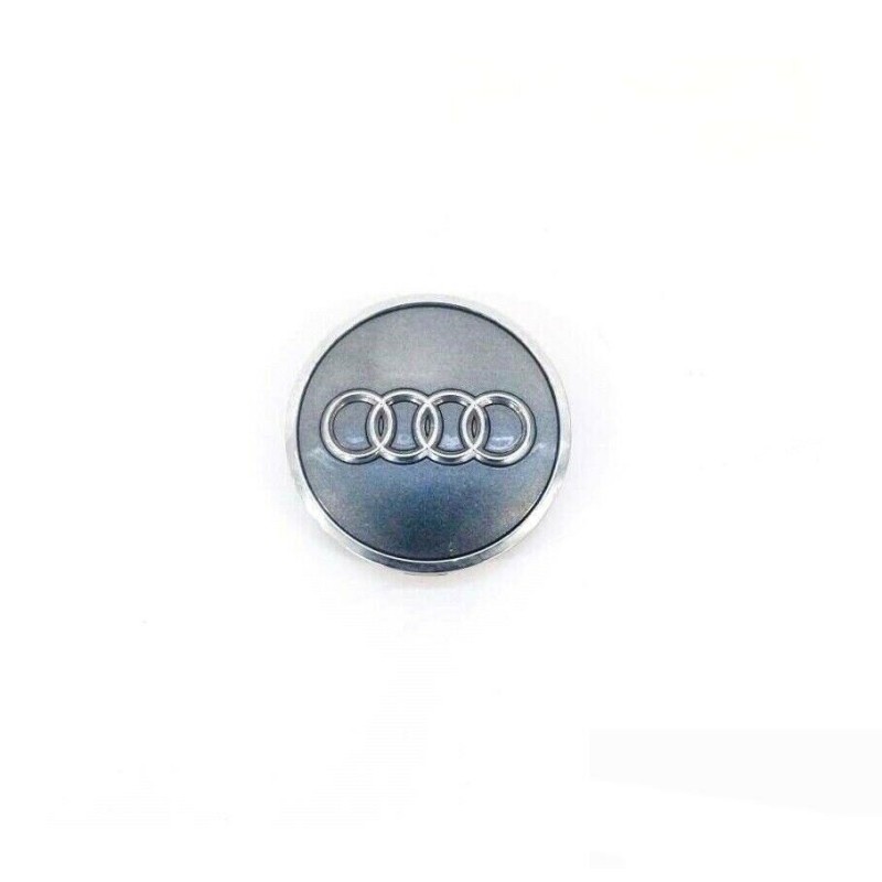 Cache moyeu Audi gris métallisé brillant 8W0601170 Cache moyeu Audi gris métallisé brillant 8W0601170