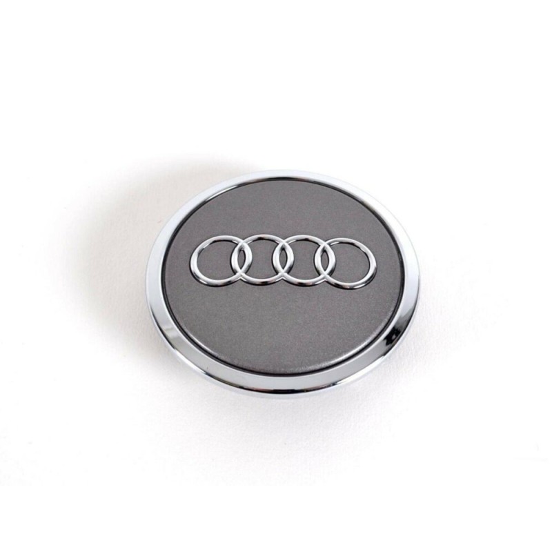 Cache moyeu Audi d'origine gris métallisé Cache moyeu Audi d'origine gris métallisé