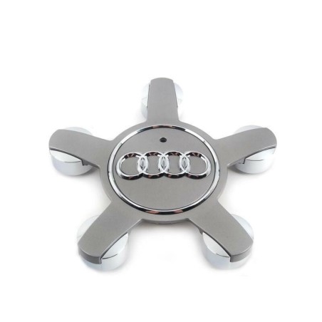 Cache moyeu Audi Original en Chrome Argenté Cache moyeu Audi Original en Chrome Argenté