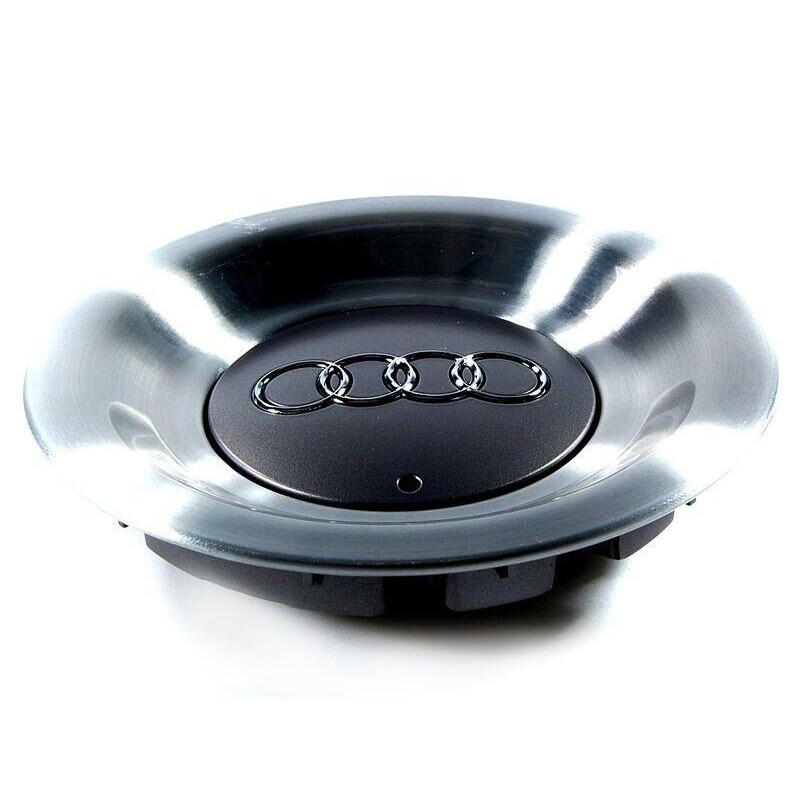 Cache moyeu Audi A4 (8E) métallique gris