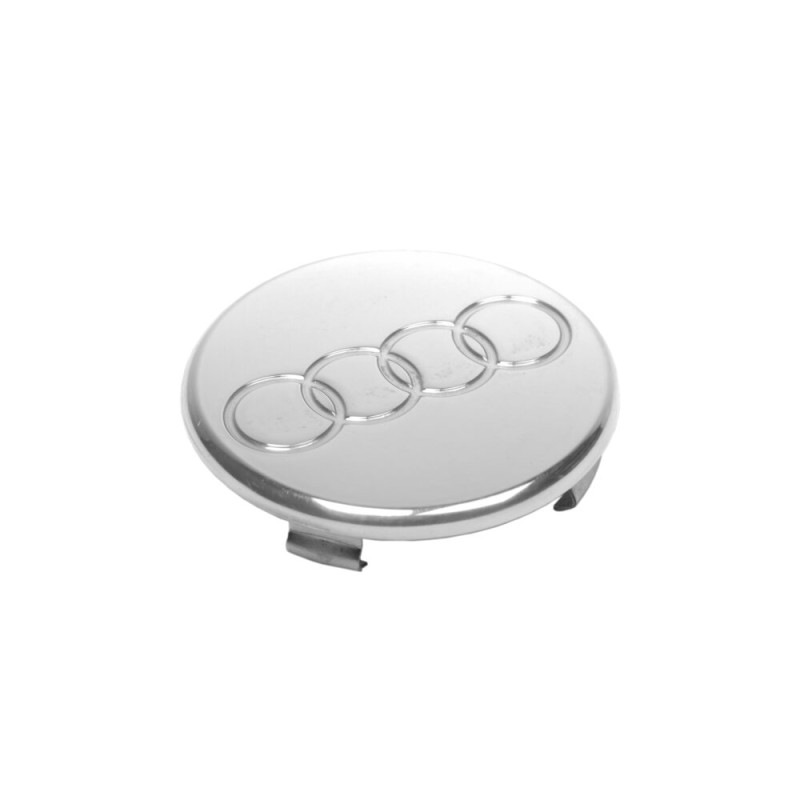Cache moyeu Audi en aluminium poli