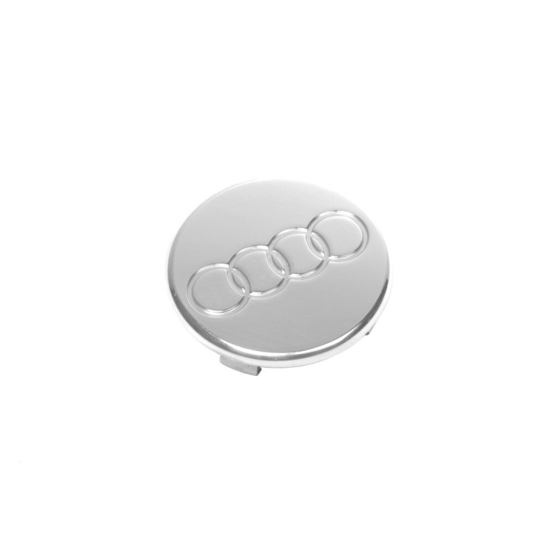 Cache moyeu Audi en aluminium poli