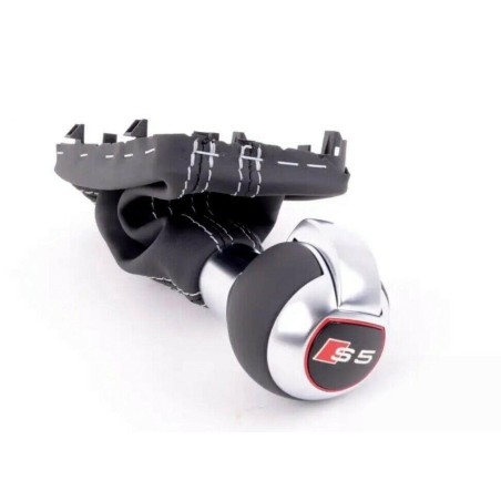 Poignée de levier de vitesses Audi A5 S5 S-tronic Titangrau Original Tuning Poignée de levier de vitesses Audi A5 S5 S-tronic Titangrau Original Tuning