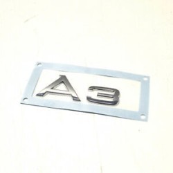 Emblème Audi A3 Original - Logo Chromé Brillant 8P08537412ZZ