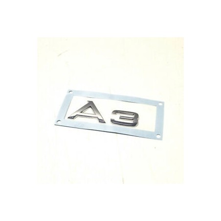 Emblème Audi A3 Original - Logo Chromé Brillant 8P08537412ZZ Emblème Audi A3 Original - Logo Chromé Brillant 8P08537412ZZ