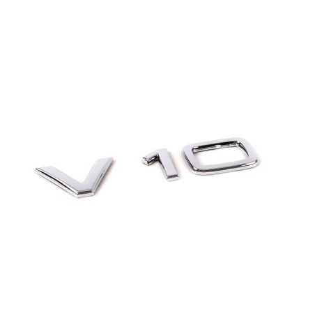 Emblème Original Audi V10 Chromé pour A6 S6 A8 S8 R8 Tuning Emblème Original Audi V10 Chromé pour A6 S6 A8 S8 R8 Tuning