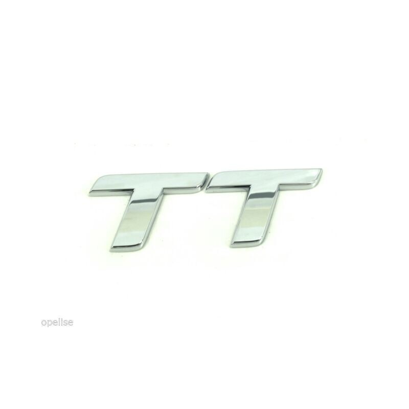 Emblème Audi TT Logo Autocollant Chromé Brillant 8J0853741A2ZZ
