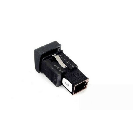 Bouton de commande chromé noir pour store pare-soleil Audi A4 (8E) Bouton de commande chromé noir pour store pare-soleil Audi A4 (8E)