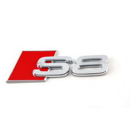 Emblème Chromé Original Audi A8 S8 pour Coffre Emblème Chromé Original Audi A8 S8 pour Coffre