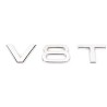 Emblème Chromé Audi V8T Original pour Aile Emblème Chromé Audi V8T Original pour Aile