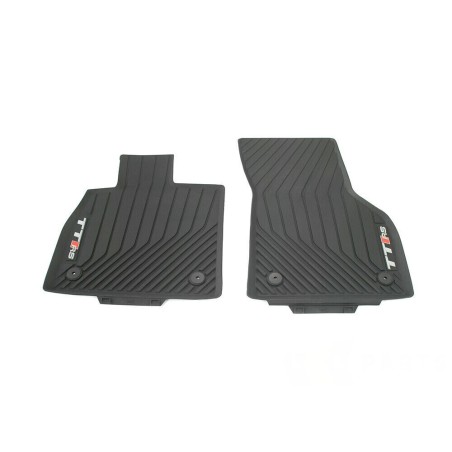 Tapis de sol en caoutchouc avant Audi TTRS (8S) noir