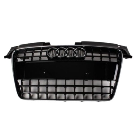 Grille de calandre Audi TT 8J chromée / noir laqué Grille de calandre Audi TT 8J chromée / noir laqué