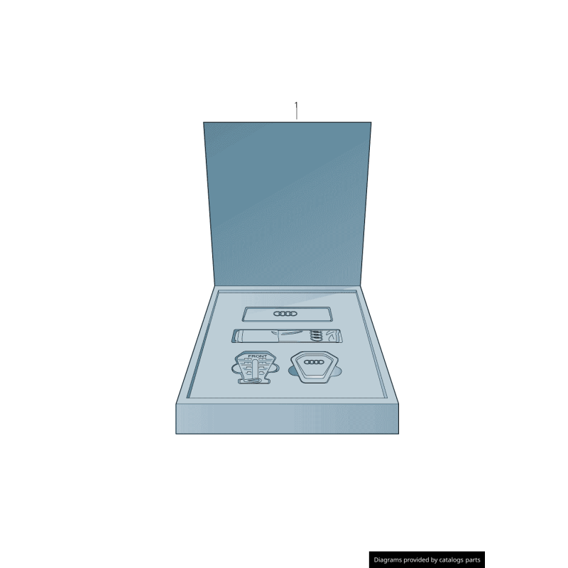 Kit de Nettoyage Audi avec Distributeur de Parfum et Chiffon de Soins 80A057800 Kit de Nettoyage Audi avec Distributeur de Parfum et Chiffon de Soins 80A057800