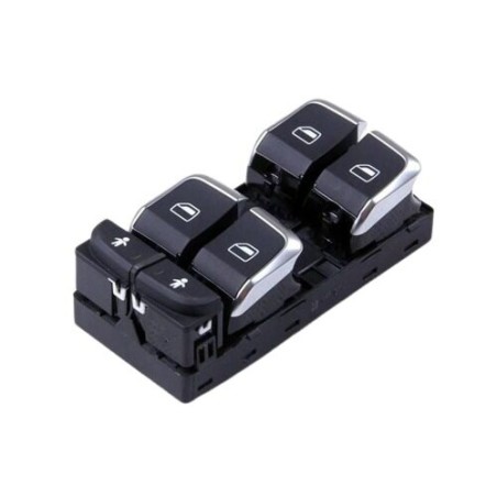 Interrupteur de Lève-Vitre Chromé Original Audi A6 A7 Q3 Accessoire Tuning Interrupteur de Lève-Vitre Chromé Original Audi A6 A7 Q3 Accessoire Tuning