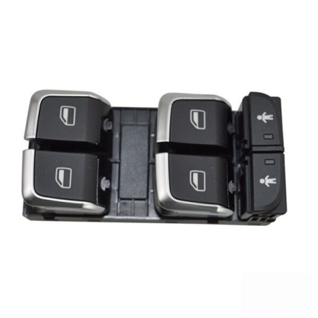 Interrupteur de Lève-Vitre Chromé Original Audi A6 A7 Q3 Accessoire Tuning Interrupteur de Lève-Vitre Chromé Original Audi A6 A7 Q3 Accessoire Tuning