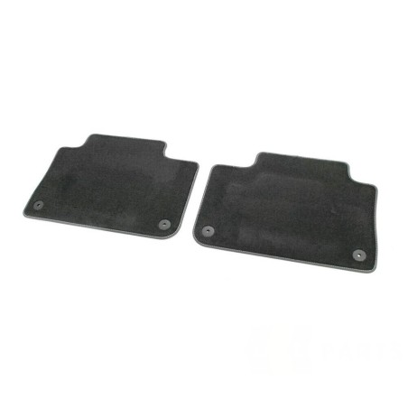 Tapis de sol arrière en velours noir Audi e-tron Premium Tapis de sol arrière en velours noir Audi e-tron Premium