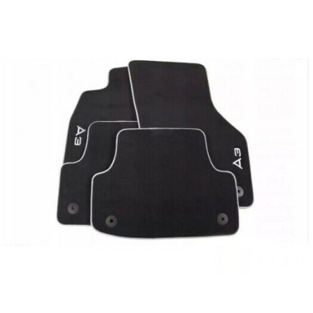 Tapis de sol en velours Audi A3 (8V) Premium - Set de 4 pièces