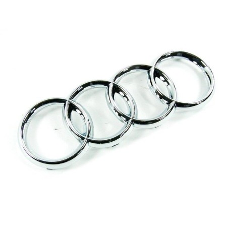 Emblème de Calandre Audi Anneaux Chromés 8D0853605 Emblème de Calandre Audi Anneaux Chromés 8D0853605