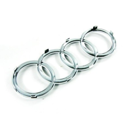 Emblème de Calandre Audi Anneaux Chromés 8D0853605 Emblème de Calandre Audi Anneaux Chromés 8D0853605