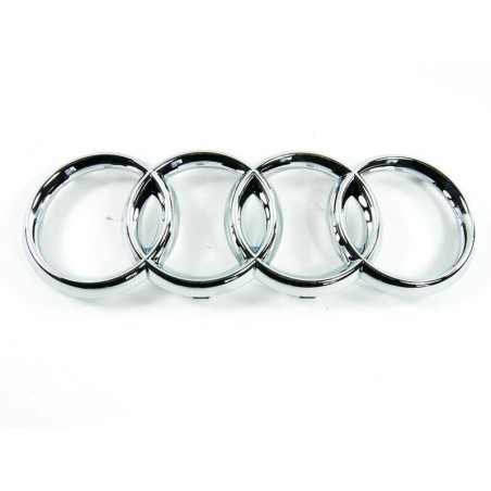 Emblème de Calandre Audi Anneaux Chromés 8D0853605 Emblème de Calandre Audi Anneaux Chromés 8D0853605
