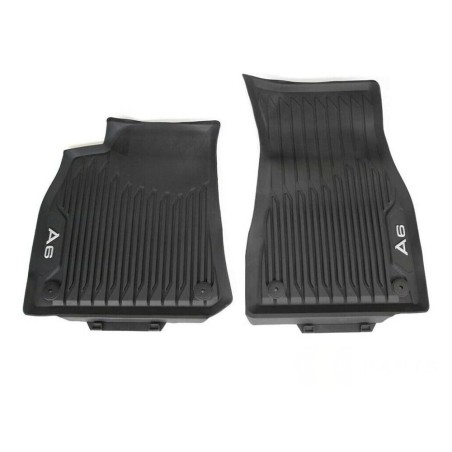 Tapis de Sol en Caoutchouc Noir pour Audi A6 (C8 4A) - Avant Tapis de Sol en Caoutchouc Noir pour Audi A6 (C8 4A) - Avant