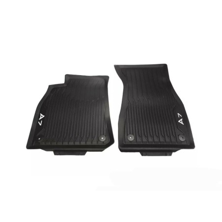 Tapis de Sol en Caoutchouc Avant Audi A7 (C8 4K) Sportback Noir Tapis de Sol en Caoutchouc Avant Audi A7 (C8 4K) Sportback Noir