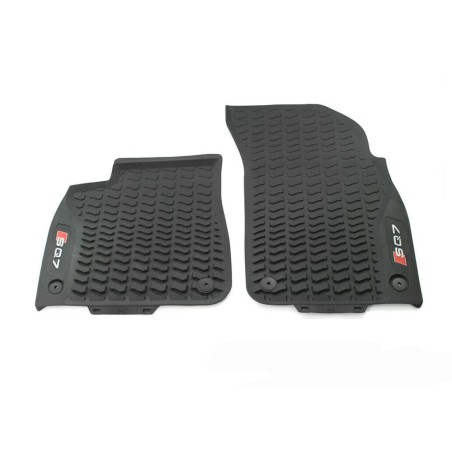 Tapis de Sol en Caoutchouc Avant Audi SQ7 (4M) Noir