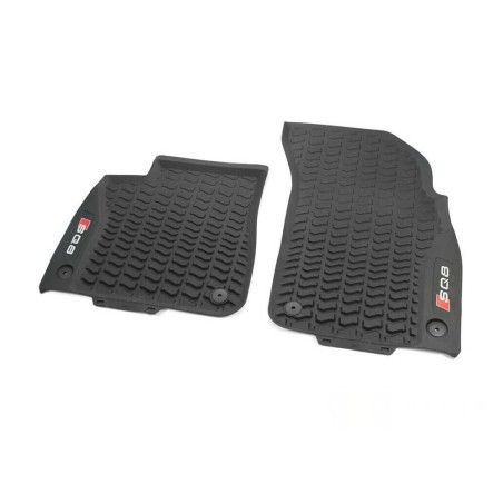 Tapis de Sol en Caoutchouc Avant Audi SQ8 Noir