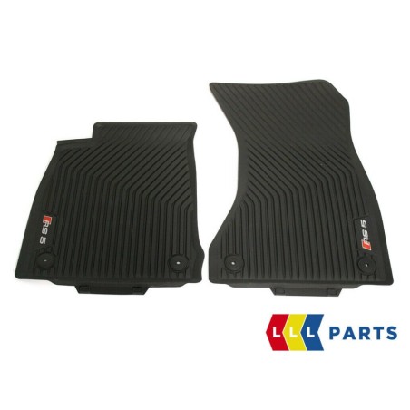 Tapis de Sol en Caoutchouc Noir pour Audi RS5 (B9) Coupé Cabriolet