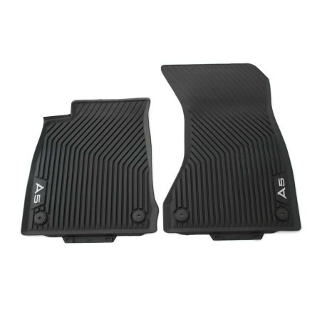 Tapis de Sol en Caoutchouc Avant Audi A5 (B9) Sportback Noir Tapis de Sol en Caoutchouc Avant Audi A5 (B9) Sportback Noir