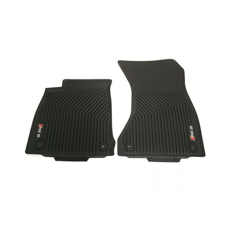 Tapis de sol en caoutchouc avant Audi RS5 (B9) Sportback noir Tapis de sol en caoutchouc avant Audi RS5 (B9) Sportback noir