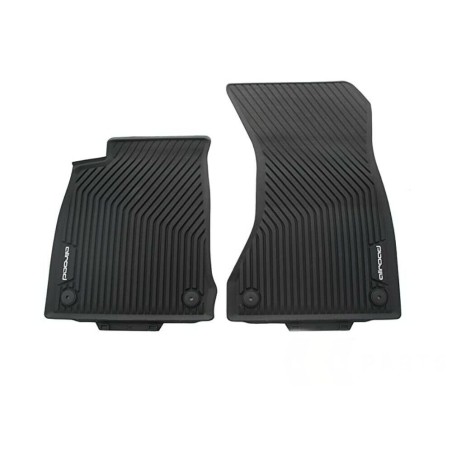 Tapis de sol toutes saisons en caoutchouc pour Audi A4 Allroad Quattro (2 pièces avant) Tapis de sol toutes saisons en caoutchouc pour Audi A4 Allroad Quattro (2 pièces avant)