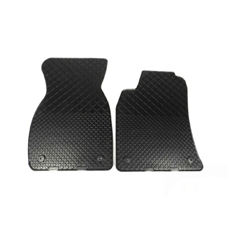 Tapis de sol en caoutchouc noir avant LHD - Pièces d'origine Audi 4B1061501C041 Tapis de sol en caoutchouc noir avant LHD - Pièces d'origine Audi 4B1061501C041