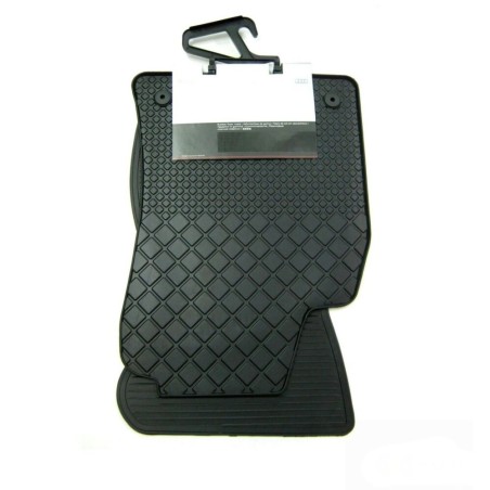 Tapis de sol en caoutchouc noir avant LHD - Pièces d'origine Audi 4B1061501C041 Tapis de sol en caoutchouc noir avant LHD - Pièces d'origine Audi 4B1061501C041