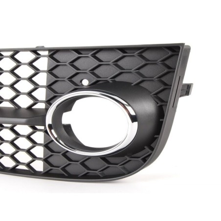 Grille d'aération droite Audi TT (8J) S-Line noir chromé Grille d'aération droite Audi TT (8J) S-Line noir chromé