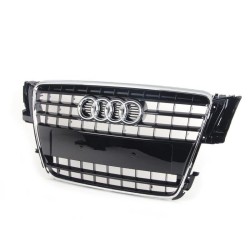 Grille de Calandre Originale Audi A5 / S5 / 8T S-Line Noir Laqué