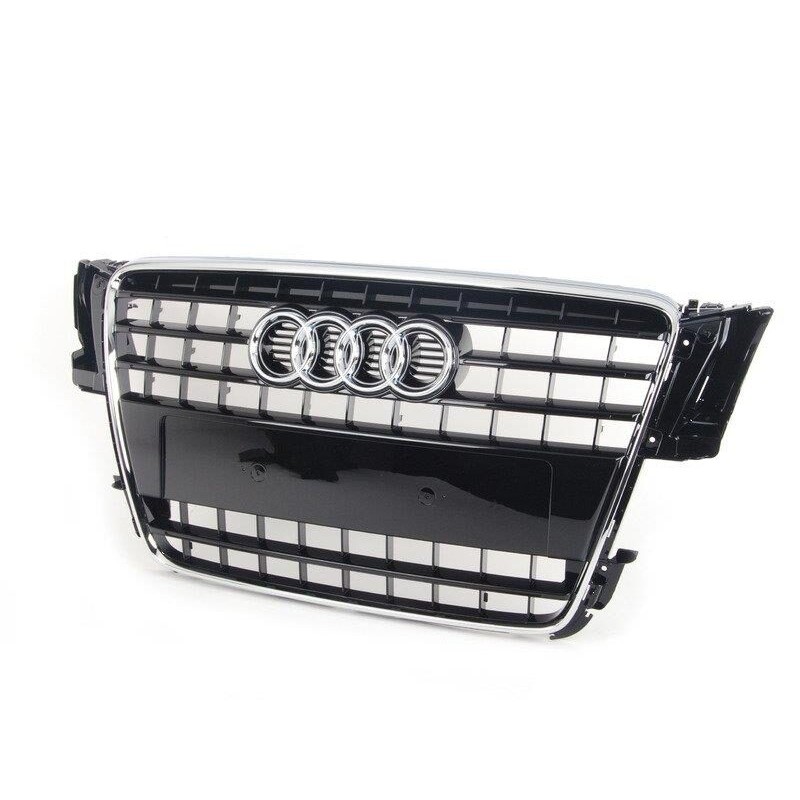 Grille de Calandre Originale Audi A5 / S5 / 8T S-Line Noir Laqué